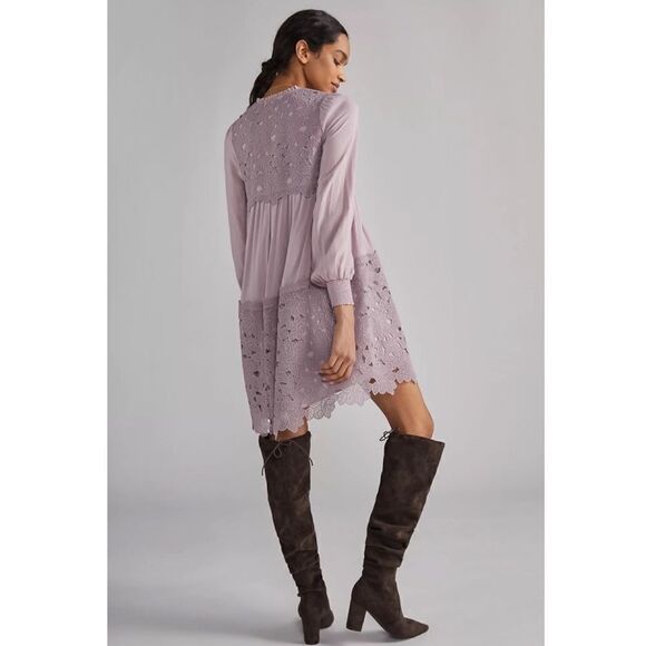 Embroidered Lace Tunic Dress
Anthropologie - Picture 4 of 9